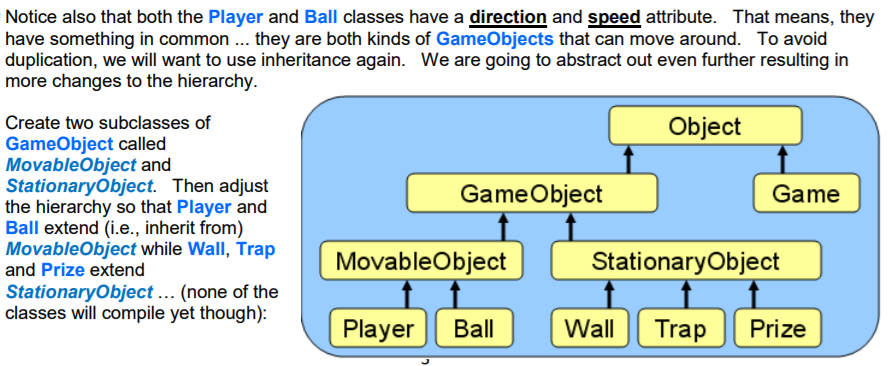 // The get/set methods public Point2D getLocation() { return location; } public