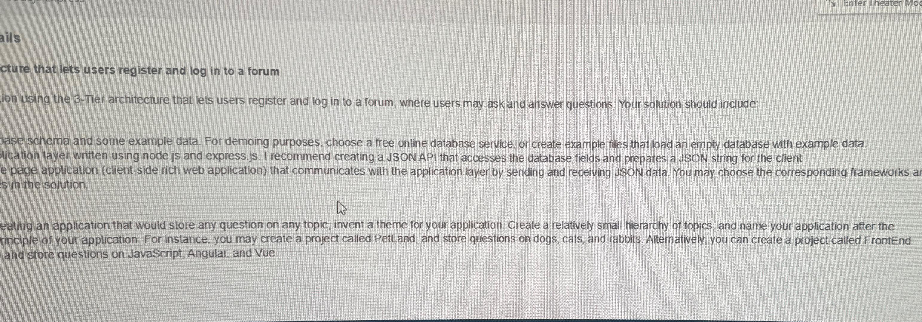  Project Details 3-Tier architecture that lets users register and log in
