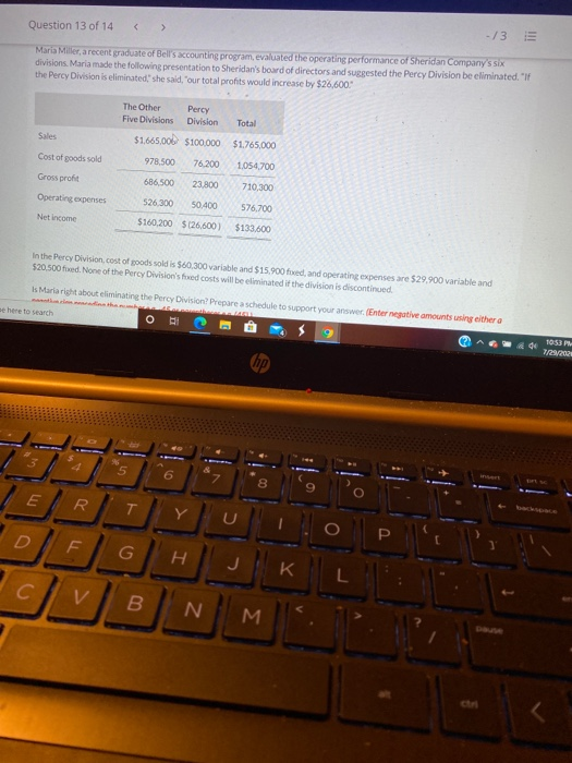 month. Question 12 of 14 -/3 View Policies Current Attempt in Progress