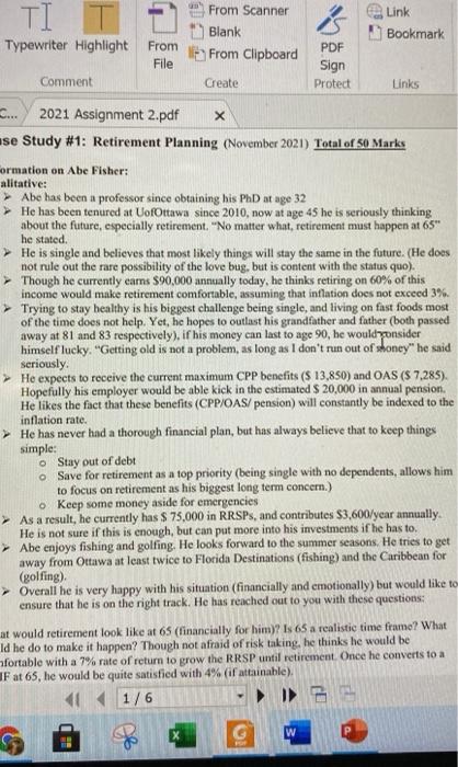  TI From Scanner Blank From Clipboard Link Bookmark Typewriter Highlight From