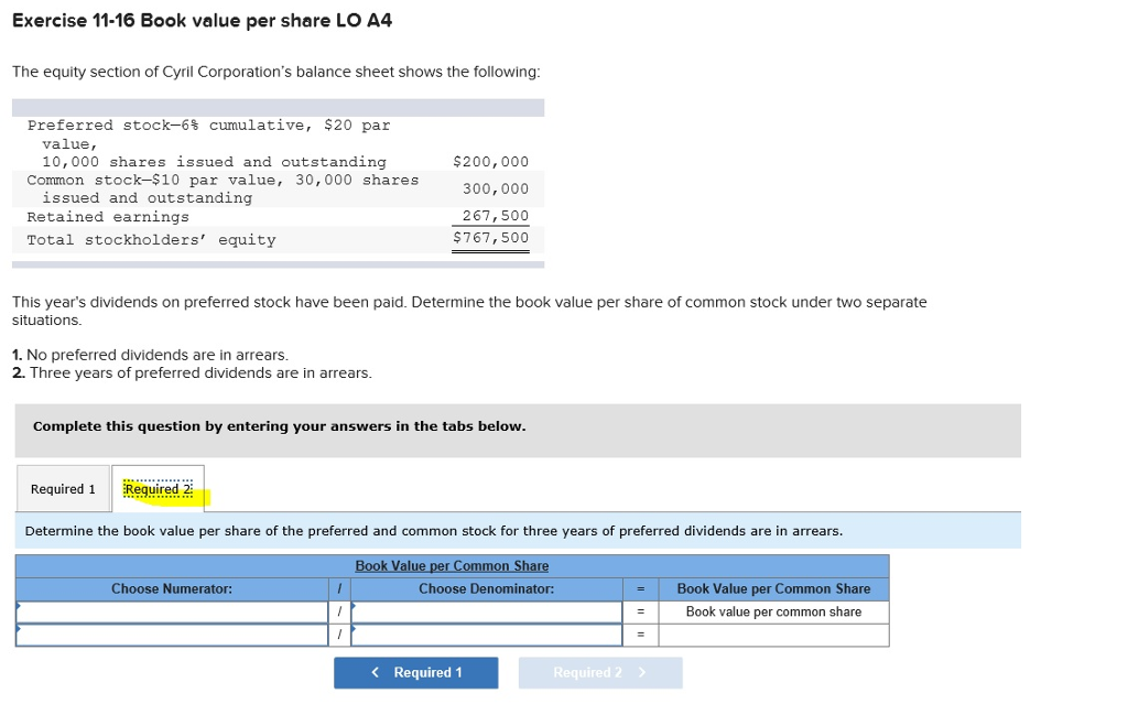 of Cyril Corporation's balance sheet shows the followingg Preferred stock-6% cumulative, $20