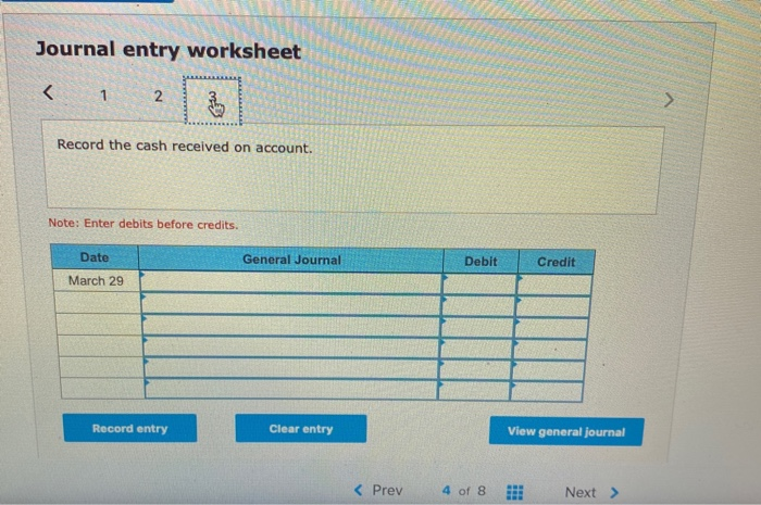 receivable from Leer Co. 29 Leer Co. unexpectedly pays its account in