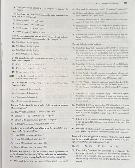 20. 23. 24. 25. 26. APY 32. value srm Eics