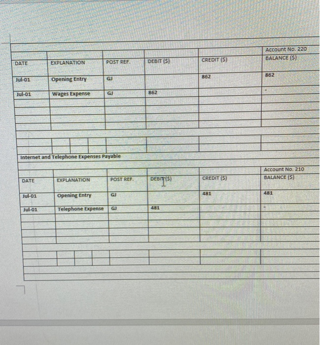 include previous transactions that you have completed using only the General Journal