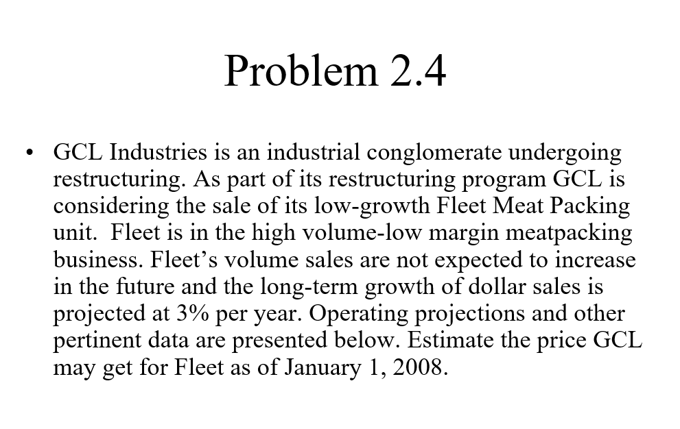 *PLEASE ONLY ANSWER 2.5.* **2.4 IS ADDED FOR REFERENCE ONLY** THANK YOU