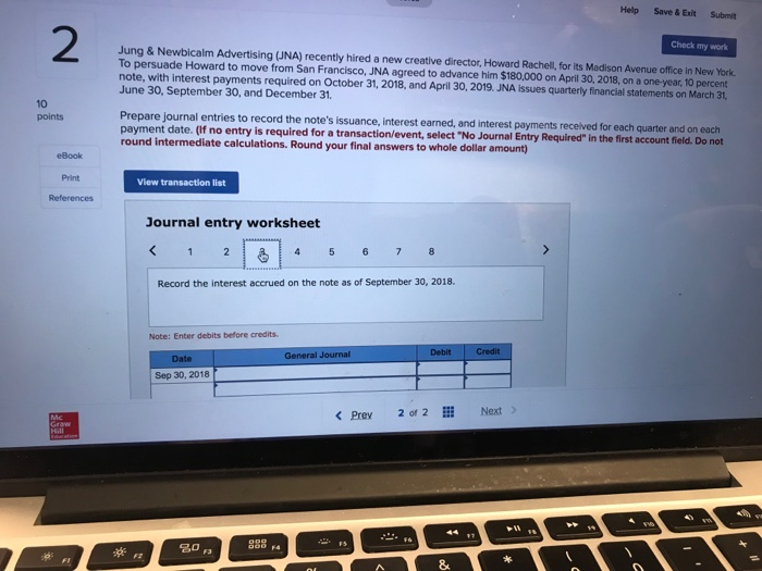 to move from San Francisco, JNA agreed to advance him $180,000 on