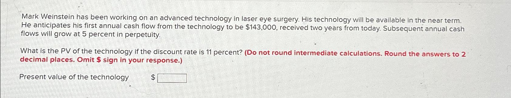  Mark Weinstein has been working on an advanced technology in laser