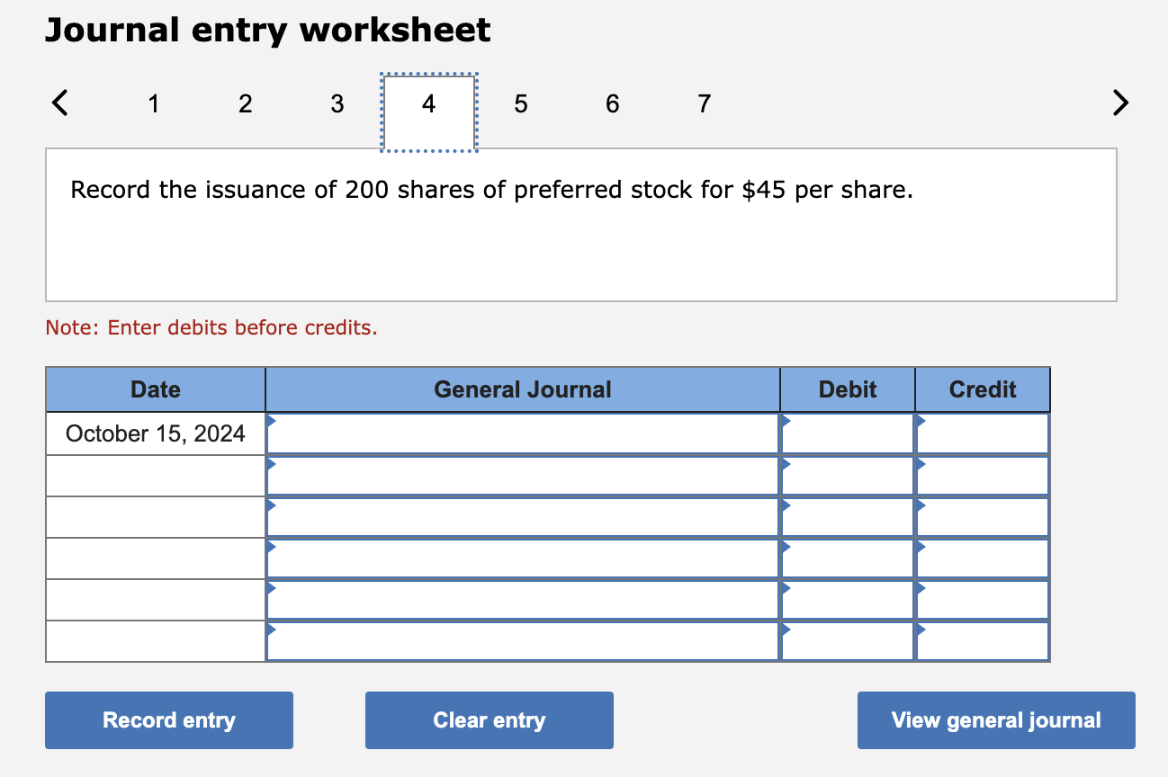 of the beginning of 2024,300 shares of preferred stock and 4,000 shares