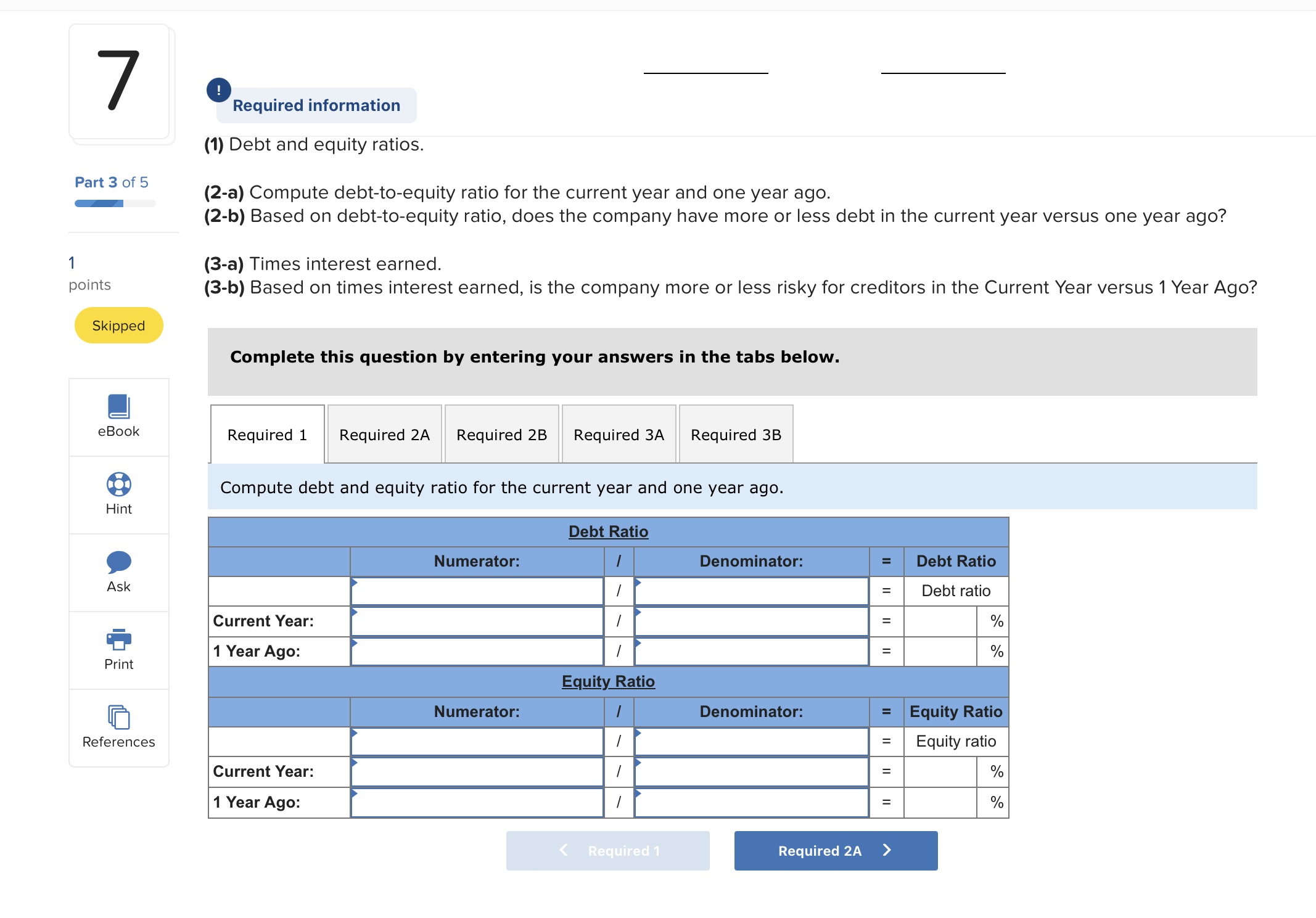 Year Ended December 31 Current Year 1 Year Ago Sales $ 659,419