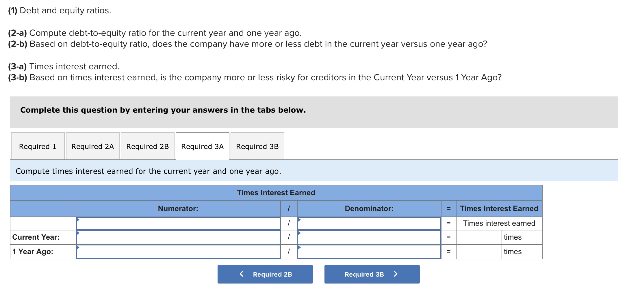 Earnings per share $ 2.03 $ 1.89 (1) Debt and equity ratios.