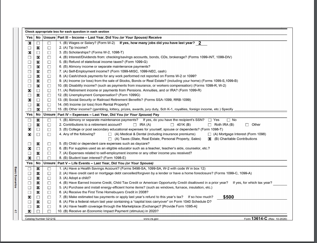 following the scenario. Note: When entering Social Security numbers (SSNS) or Employer