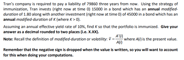 to you at the end of each of the next three years.