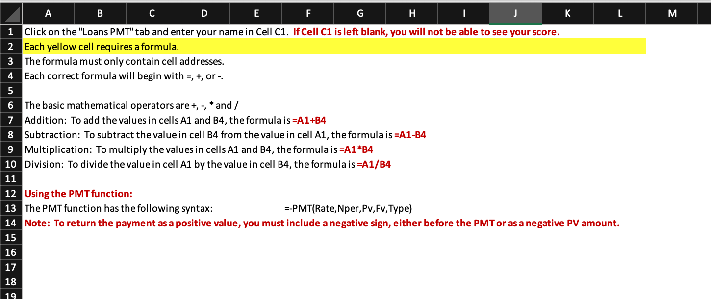 Thank you so much, please show work Click on the "Loans