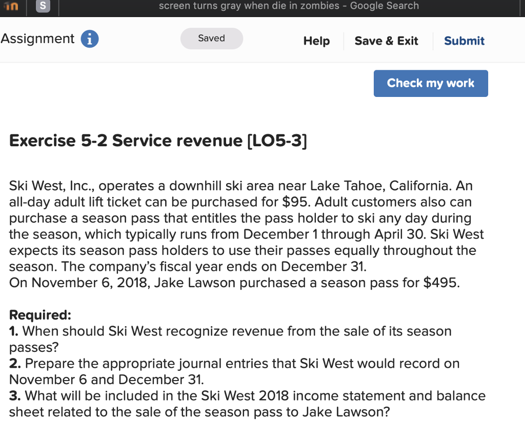 screen turns gray when die in zombies - Google Search Assignment