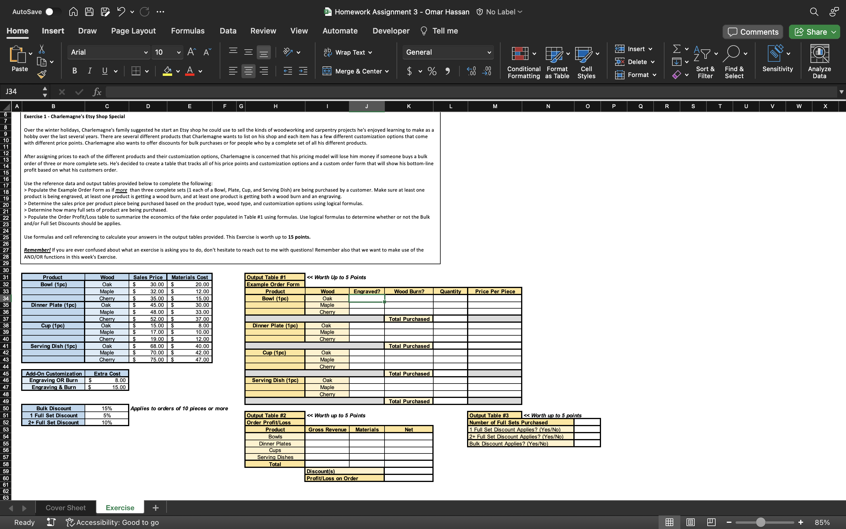 AutoSave Home Insert Draw Page Layout Formulas Data F Review G View