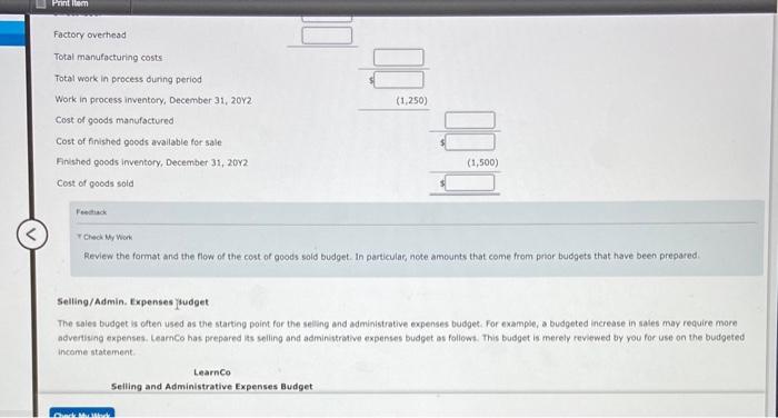 Labor Data Table and enter the units to be produced from the