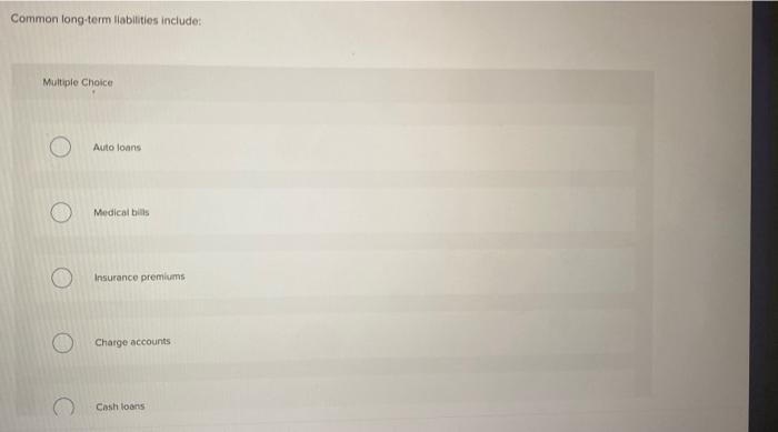 Common long.tctrn Mabi"tios Inciudo: o o Charge