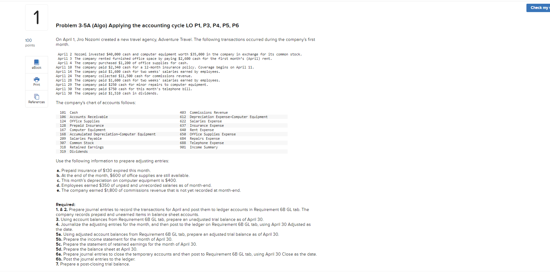 Answer this question and all its steps. I already completed step 1