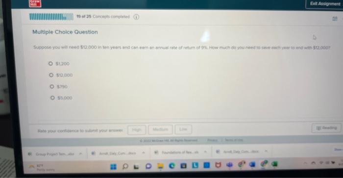 Multiple Choice Ouestion