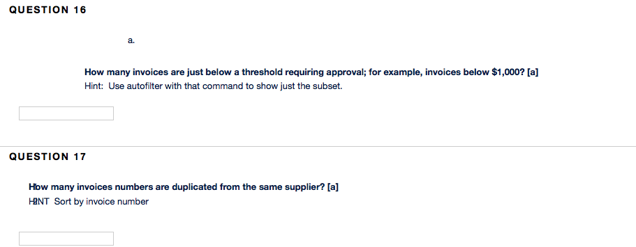 list is based on payment due dates and terms that may indicate