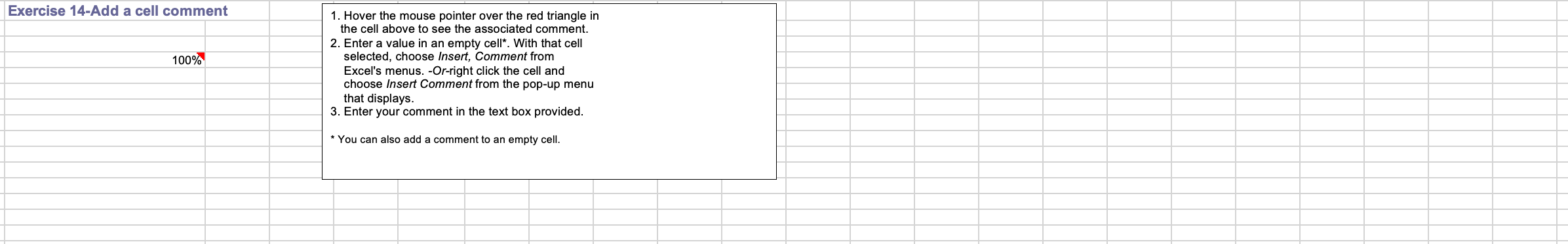 into Cell G36 2. Type the word 'Averages =' into cell B37