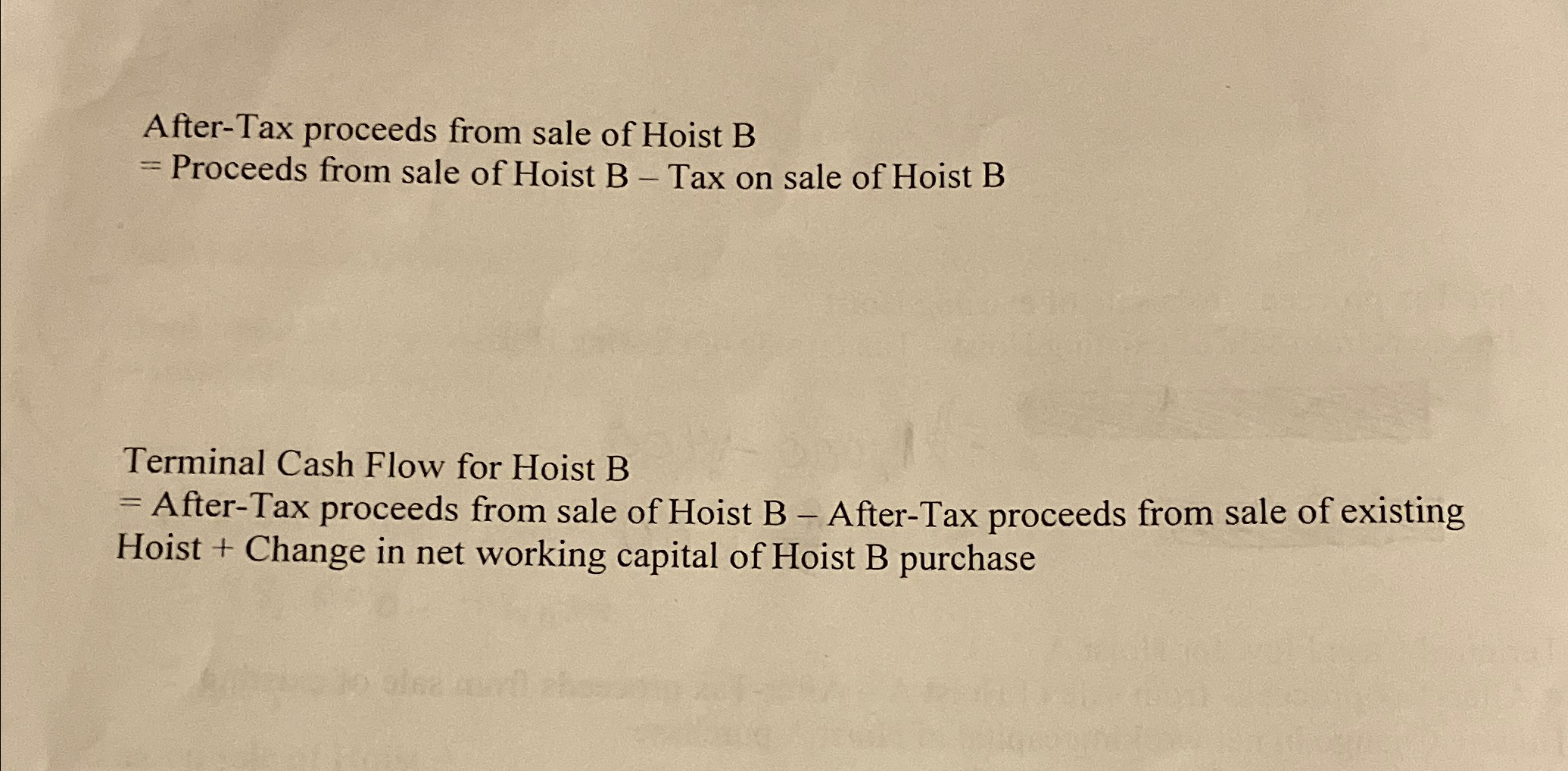  Chapter 11: Capital Budgeting Cash Flows Integrative: Determining relevant cash flows
