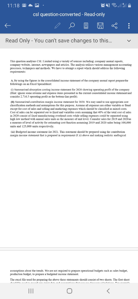 11:18 MAP csl question-converted - Read-only Read Only - You can't