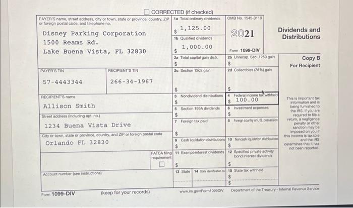 information. The forms provided are for tax year 2022 (please disregard 2021