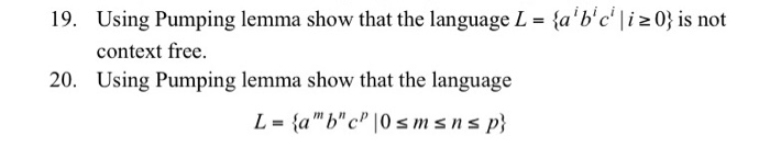 {a"b" |m n,(x)} xE{a, b} :n, (x) 1, jz 0} Construct a