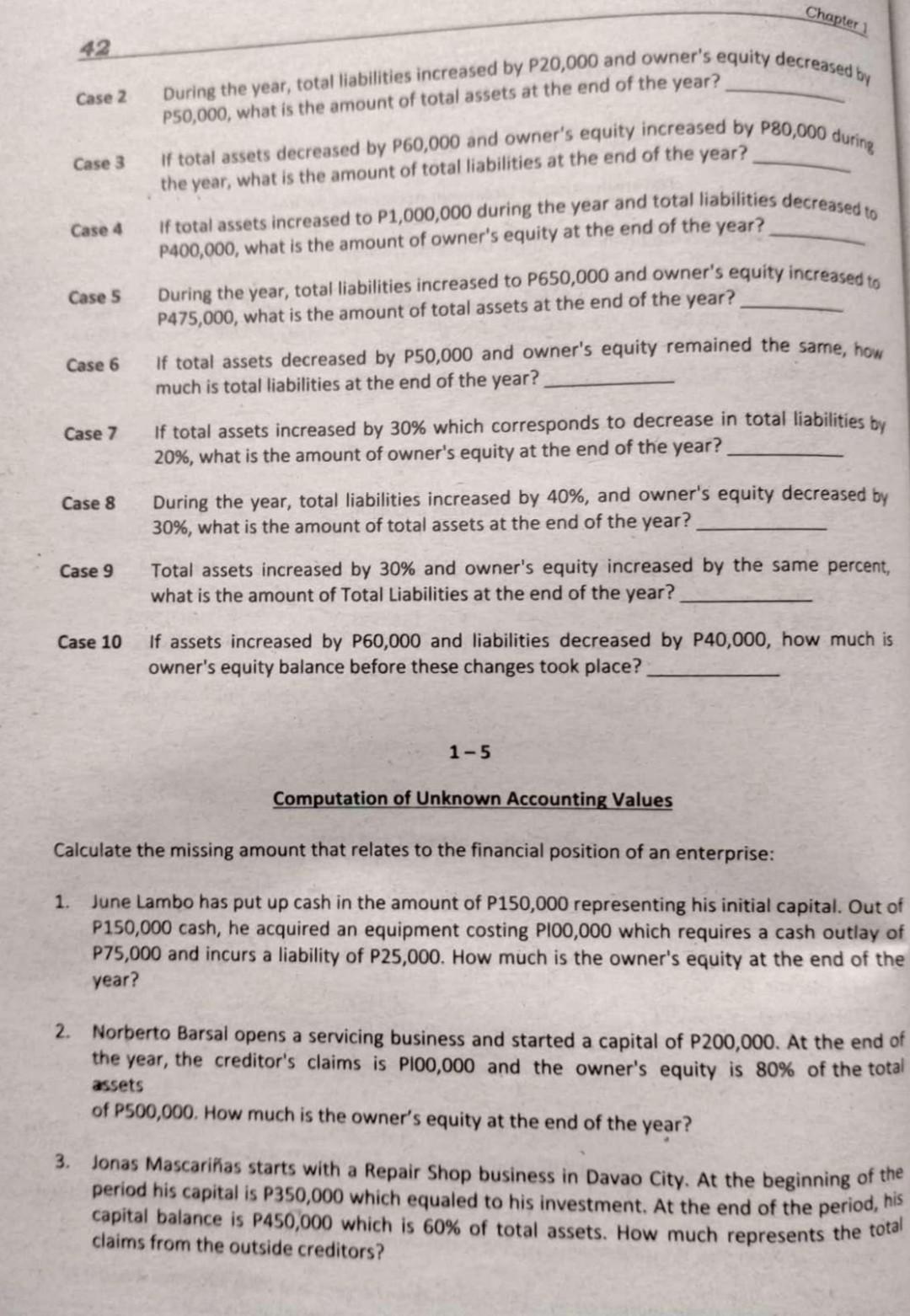 a check mark" on the space provided: 1. salaries paid to employees