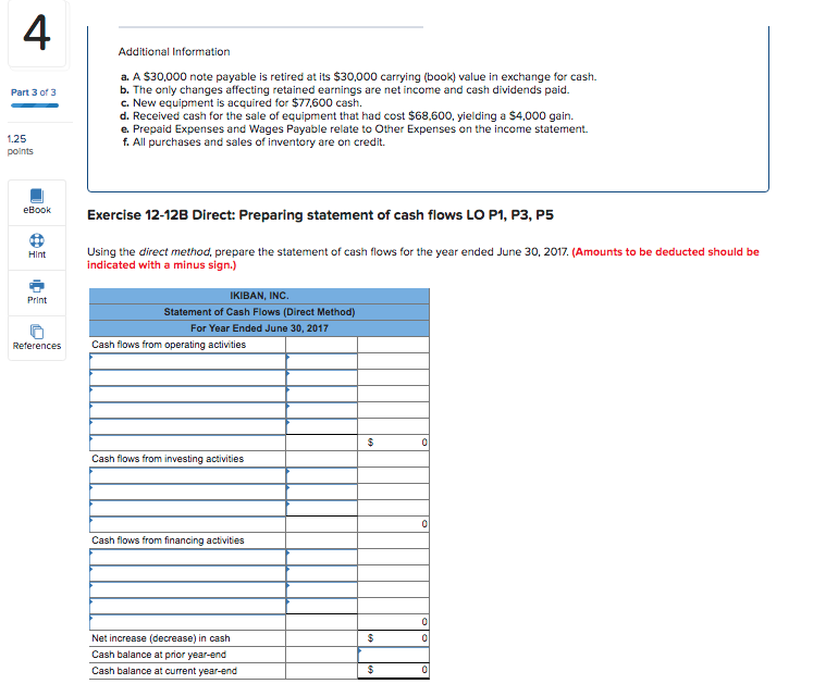 P1, P2, P3, A1 The following information applies to the questions displayed