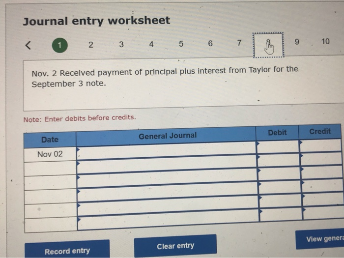 time extension on the past-due account receivable from Perry Co. 17 Accepted