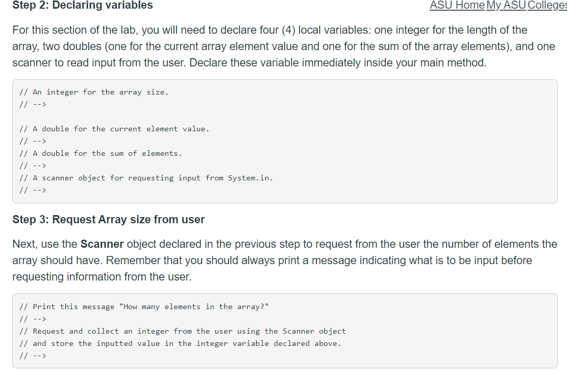 will create a basic Array of numbers, fill in the elements of