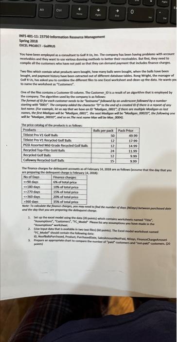 2018 exce. Pioutct - Gielthus You have been employed as a consulant