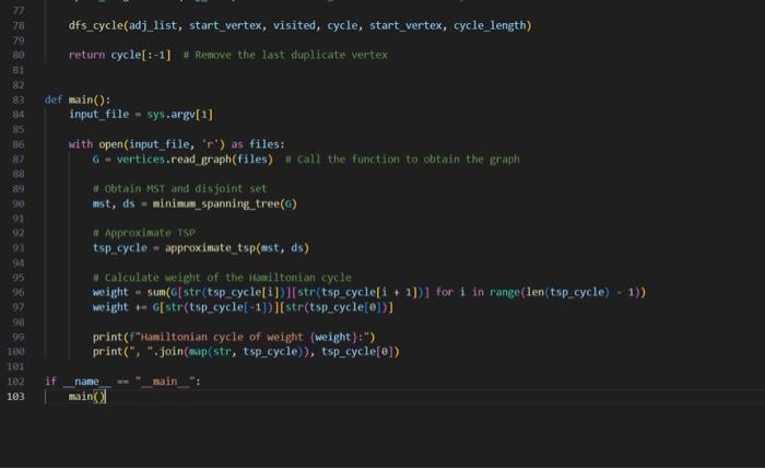 be: Hamiltonian cycle of weight 21: 0, 1, 3, 2, 4, 0