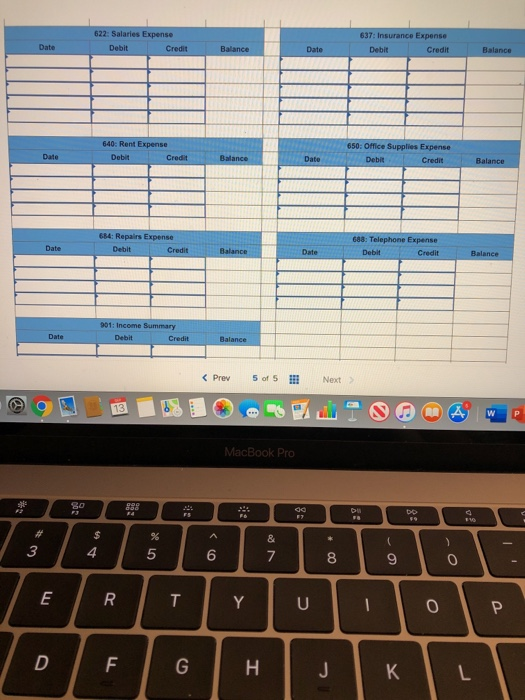 supplies for cash. 10 The company paid $2.400 cash for the premium