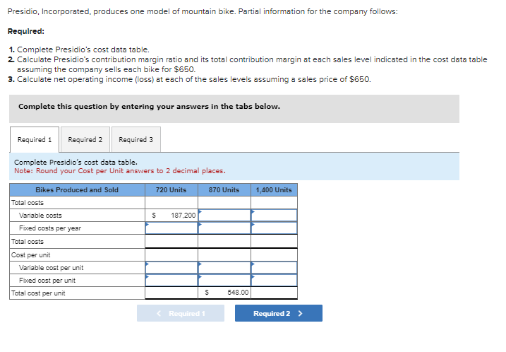  Please help with the 3 x Part Question. Thank you so
