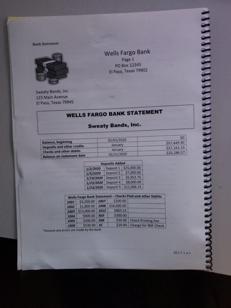 and the account numbers along with the dollar amounts. After all journal
