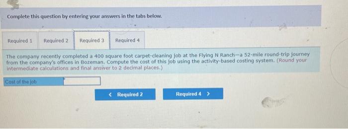 2 decimal places.) The tofal cost of operating the company for the