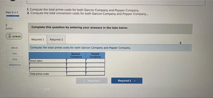 work 5 Required information The following information applies to the questions displayed