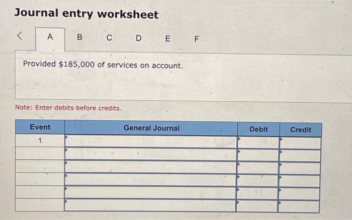 Required information [The following information applies to the questions displayed below.] At