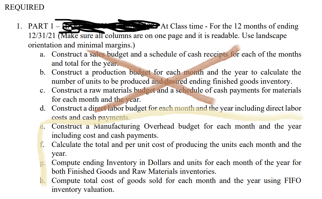 Based on the information provided, answer the questions that follow. December 31,