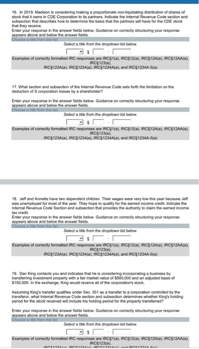 Number your responses on your Word document to correspond with appropriate questions