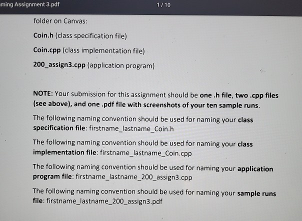 side Up member variable accordingly. A member function named getSideUp that returns
