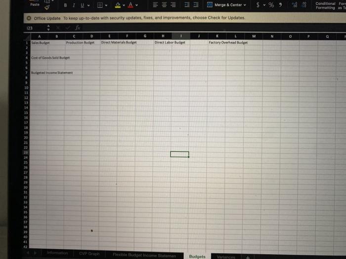 protected spreadsheet and cannot be changed to student needs. Please make your
