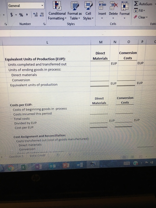 are added at the beginning of the process. Direct labor and overhead