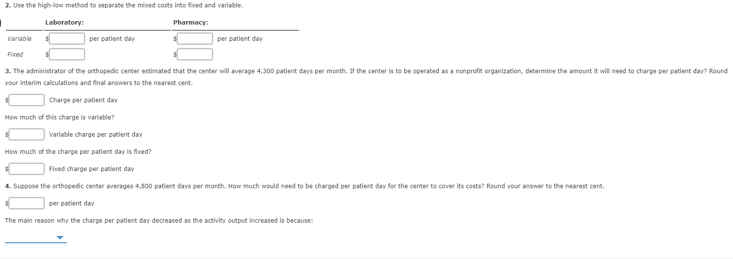cost per patient day decreases St. Teresa's Medical Center (STMC) offers a