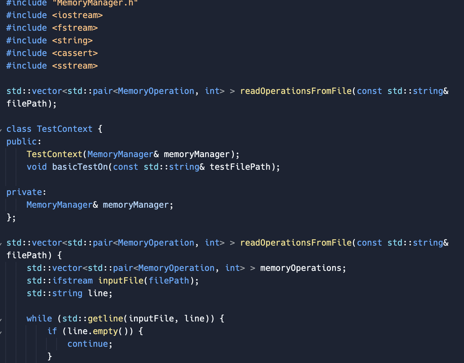 free block and another indexed on the size of each block. To
