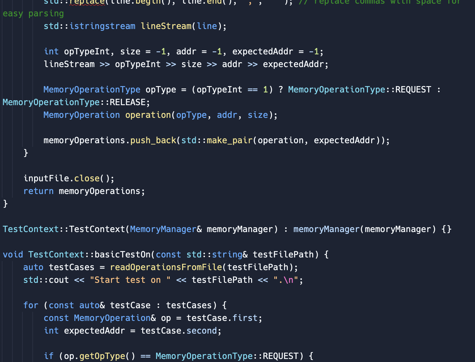 support memory-block requests, you can design a third hash table indexed on