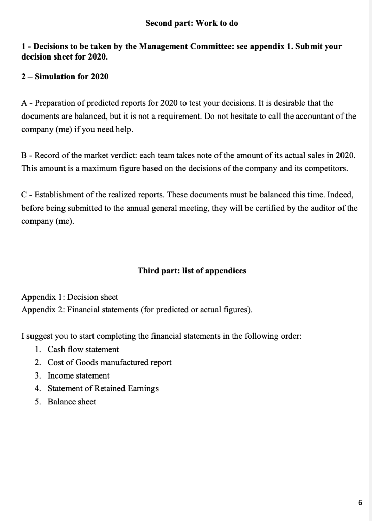 small quantity. Ex: Dyson 1 Production 1.1 Quantity produced: how many hairdryers